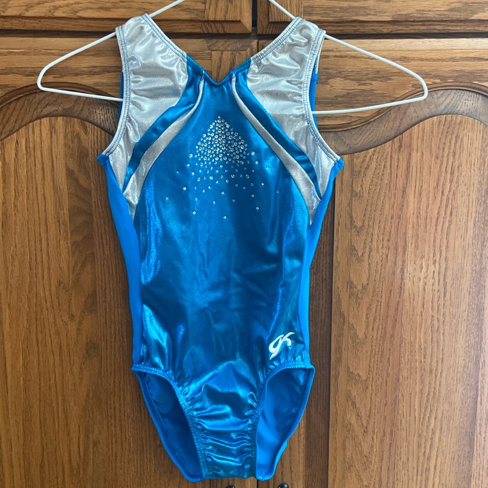 Youth girls gymnastics leotard.  Size XL extra large.